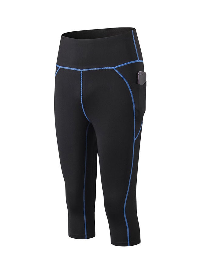 Generic High Waist Pocket Bodycon Jogging Trousers XXL - Image 1
