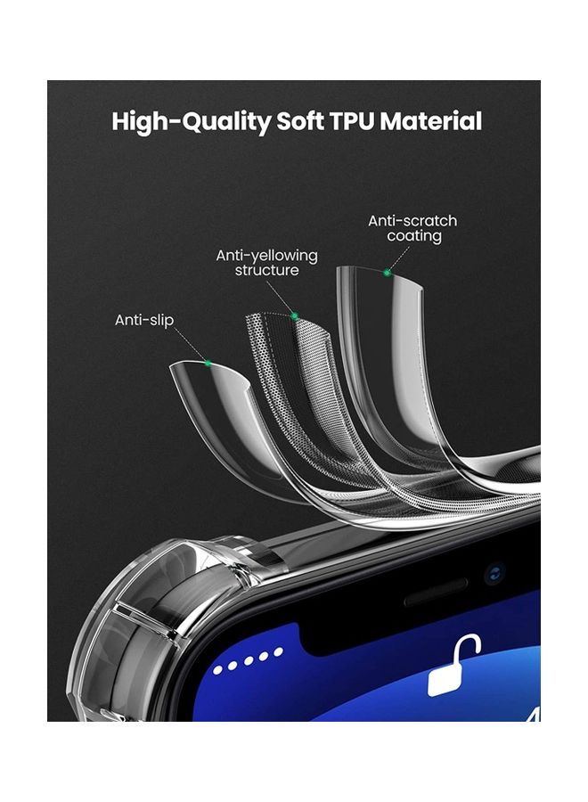 Protective Case Cover For iPhone 12/12 Pro Clear - Image 5