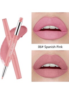 Miss Rose Dual-Ended Matte Lip Liner Pencil 06 Spanish Pink 