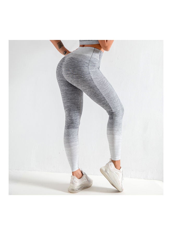 High Waist Bodycon Sports Pants M - Image 2