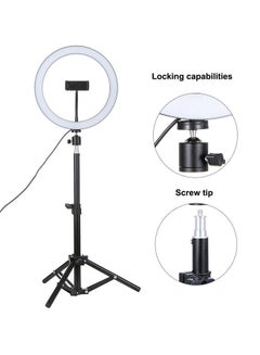 Generic 5V DC 7W LED Light Selfie Camera Lamp With Telescopic Tripod Multicolour 1180grams  - Image 2
