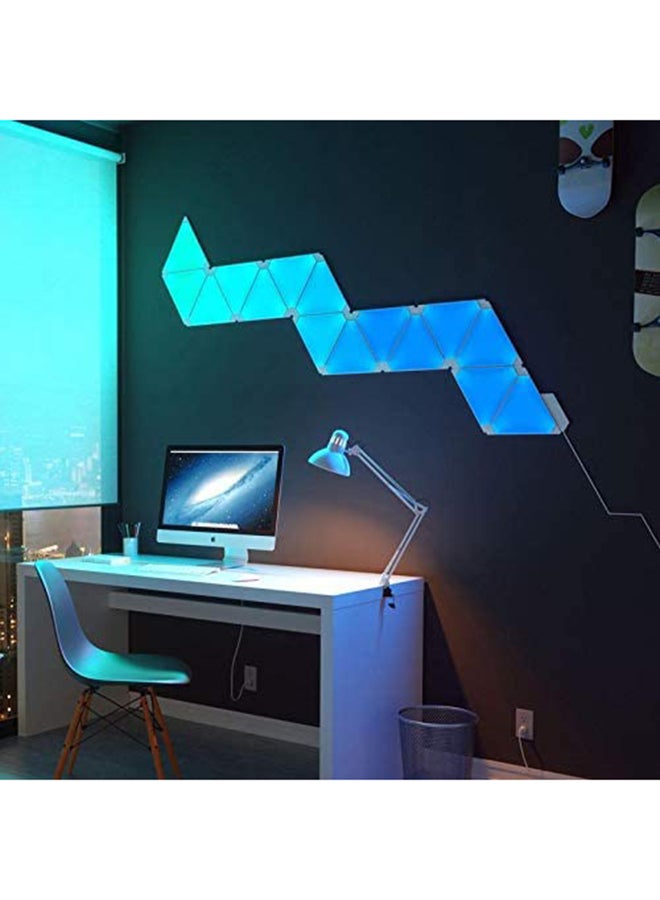 Nanoleaf - Light Panels Smarter Kit Rhythm Edition (9 panels + 1 controller) Multicolour - Image 1