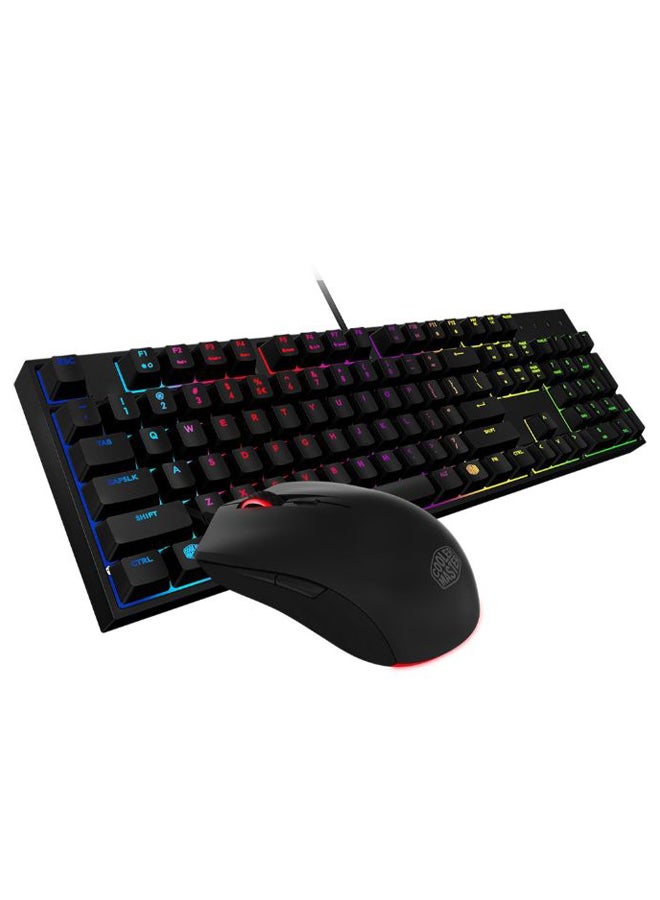 COOLER MASTER - MasterKeys Lite RGB Keyboard And Mouse Combo - Image 1