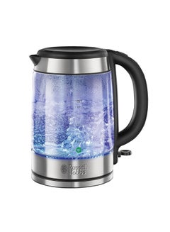 Glass Kettle 1.7 L 21600-10 Black/Silver/Clear