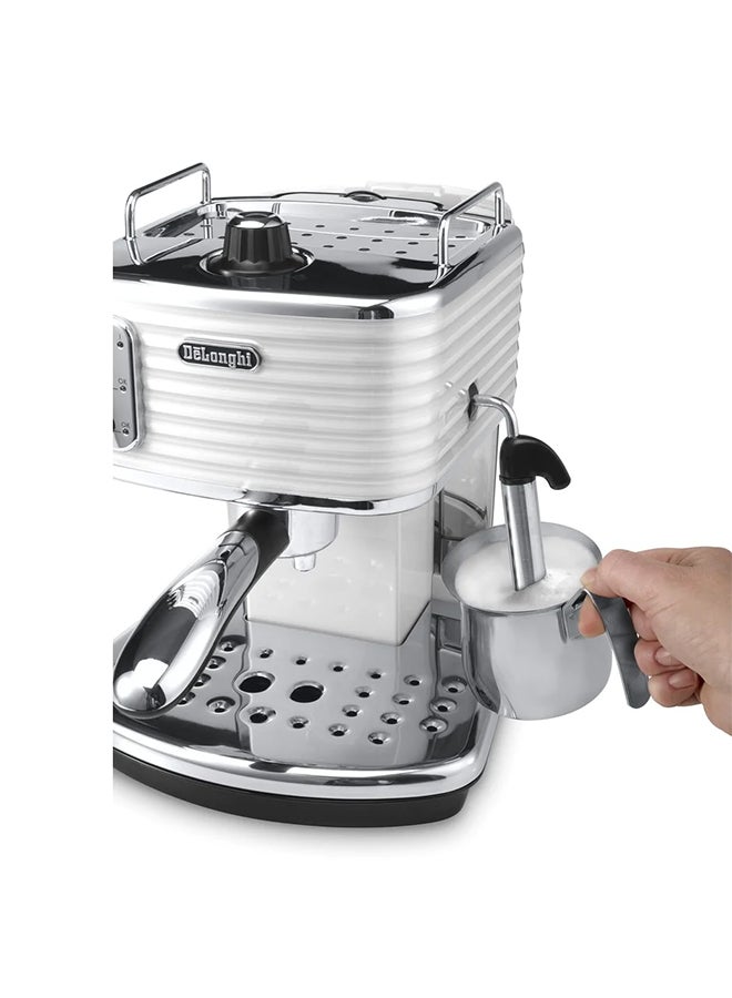 De'Longhi Pump Espresso 1.4 L 1100.0 W ECZ351.W White  - Image 4