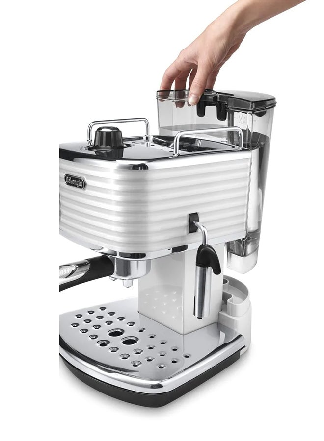 De'Longhi Pump Espresso 1.4 L 1100.0 W ECZ351.W White  - Image 5
