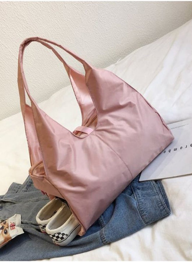 Beauenty Solid Shoulder Bag Pink - Image 4