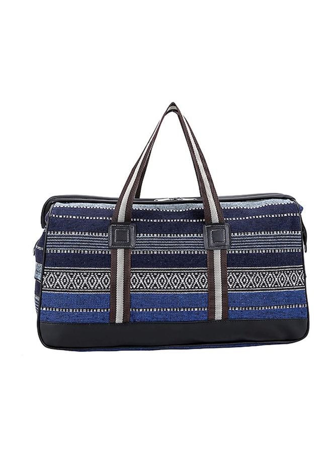 Beauenty Embroidered Shoulder Bag Blue/Black/White  - Image 1