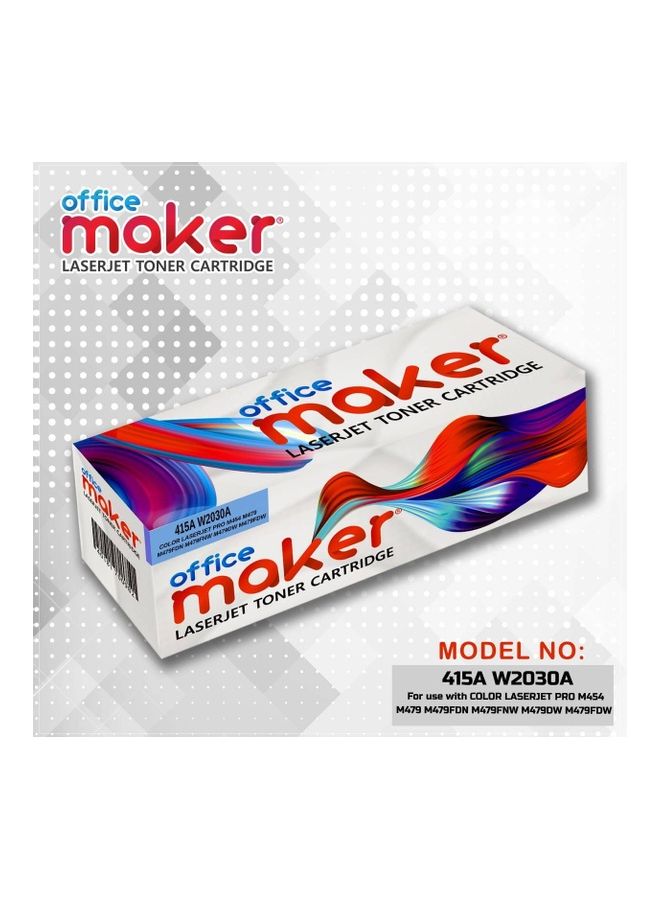 Office Maker Colour Toner Cartridge Black - Image 1