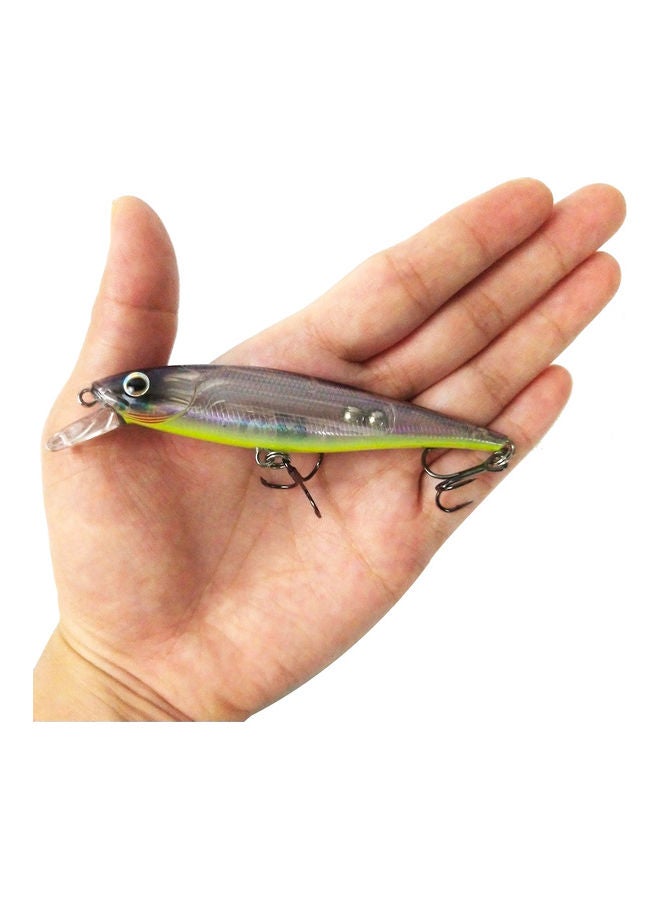 Generic - 9.5cm 10g Minnow Fishing Lures Artificial Hard Swimbait Floating Lure Freshwater Saltwater Pike Bass Fishing Bait 02 15*2.3*4.2cm - Image 1