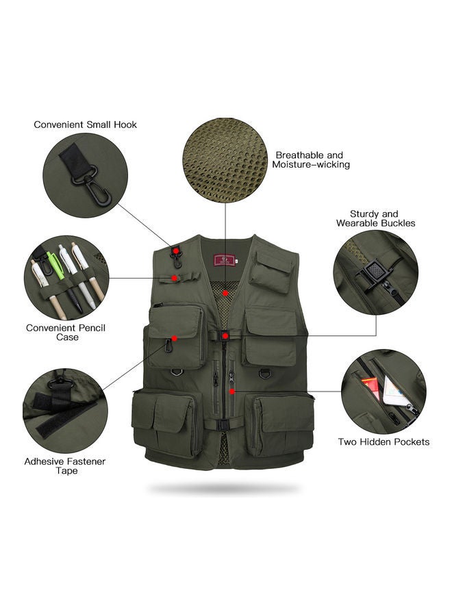 Generic - Multi Pocket Photography Vest XXL - Image 1