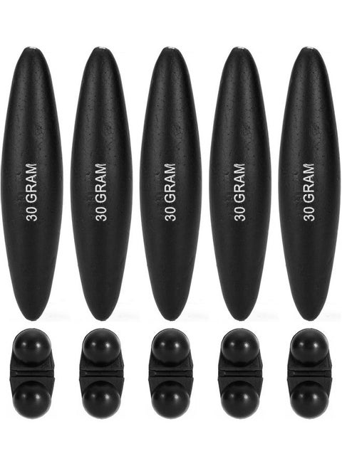 5-Piece EVA Inline Float With Bell 14x2x12cm