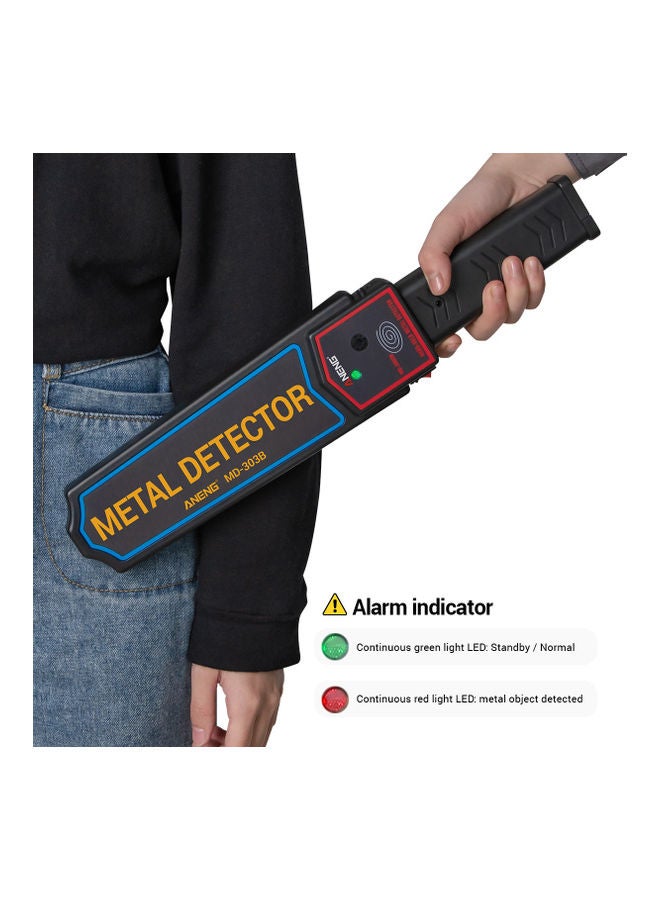 Generic - Metal Detector Safety Inspection Tool Black - Image 1
