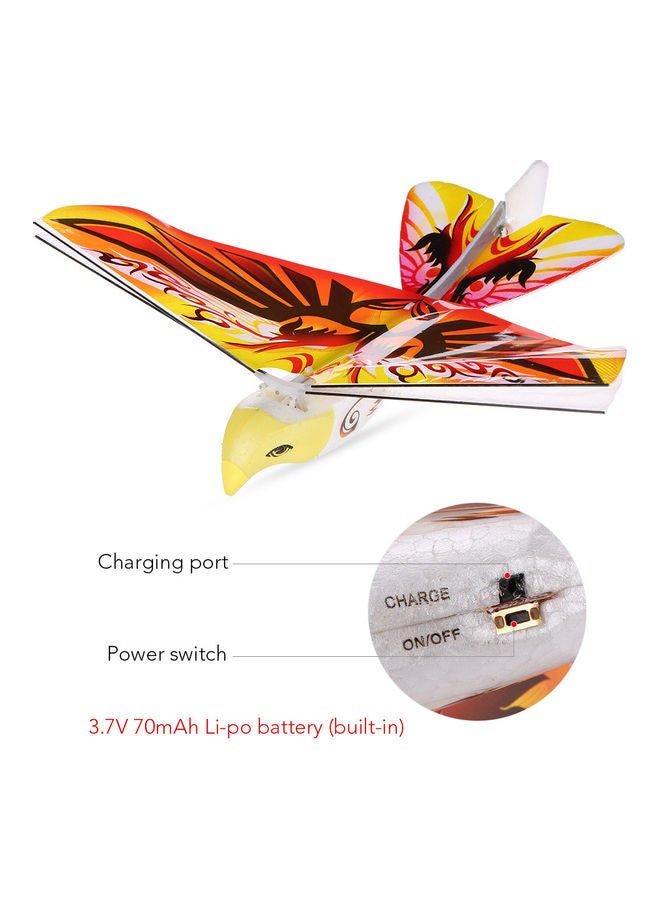 TECHBOY - 2.4GHz Remote Control Authentic E-Bird Flying Bird RC Toys 29*9*28cm - Image 1