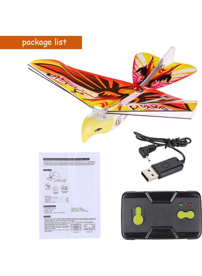 TECHBOY - 2.4GHz Remote Control Authentic E-Bird Flying Bird RC Toys 29*9*28cm - Image 1