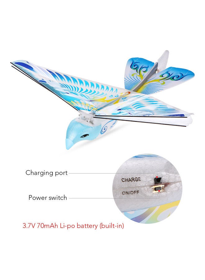 TECHBOY 2.4GHz Remote Control Authentic E-Bird Flying Bird RC Toys 29*9*28cm  - Image 5
