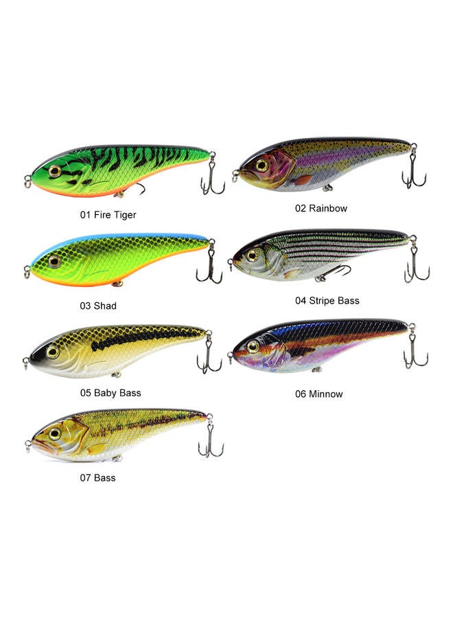 Generic 5.9in / 2.9oz Bionic Fishing Lure Hard Body Sinking Bait Fishing Bass Lure Fishing Lure  06 17*2.5*6.5cm  - Image 3