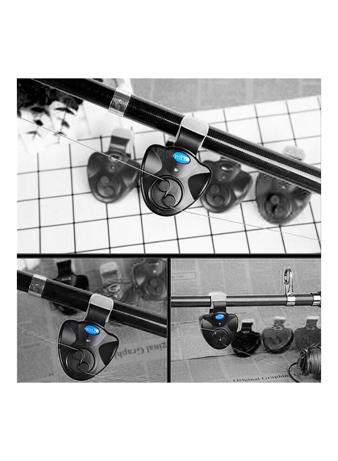 Generic - 2pcs Electronic Fishing Bite Alarm with Sound LED Lights Indicator Fish Bite Alarms 13.2*4*6.6cm - Image 1