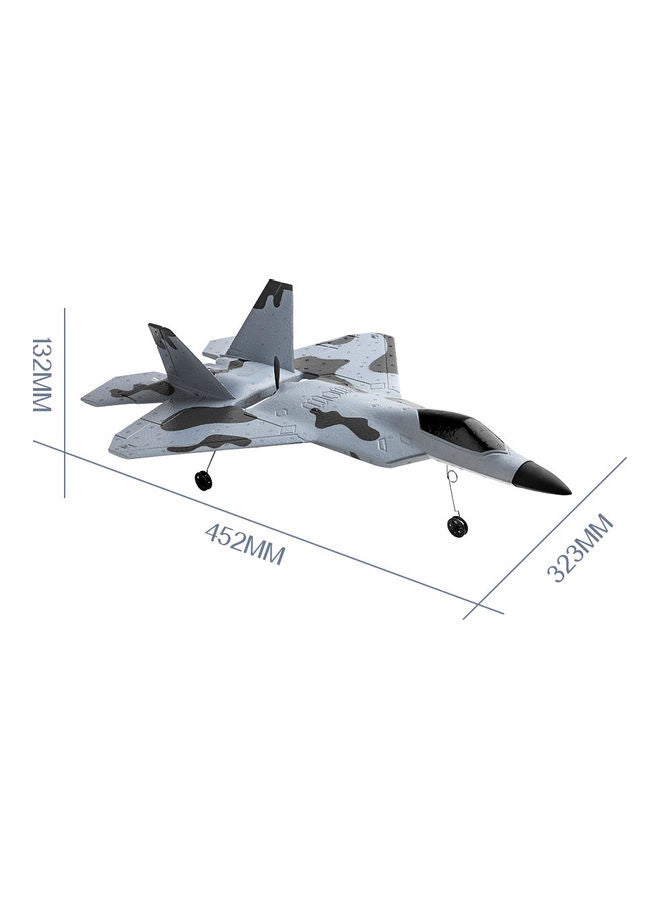 WLtoys - WLtoys XKS A180 RC Plane 3 Channel Remote Control Airplane Ready to Fly Brushless Motor 3D 6G Mode Stunt Flying Rudder Adjustable RC Foam Airplane with 3 Batteries 45*10.5*32cm - Image 1