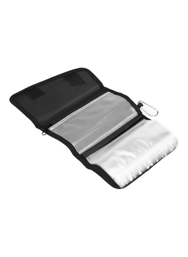 Generic Fishing Jig Bag Portable Folding Fishing Bag Pouch for Soft Lures Baits 22*2.5*13cm - Image 3