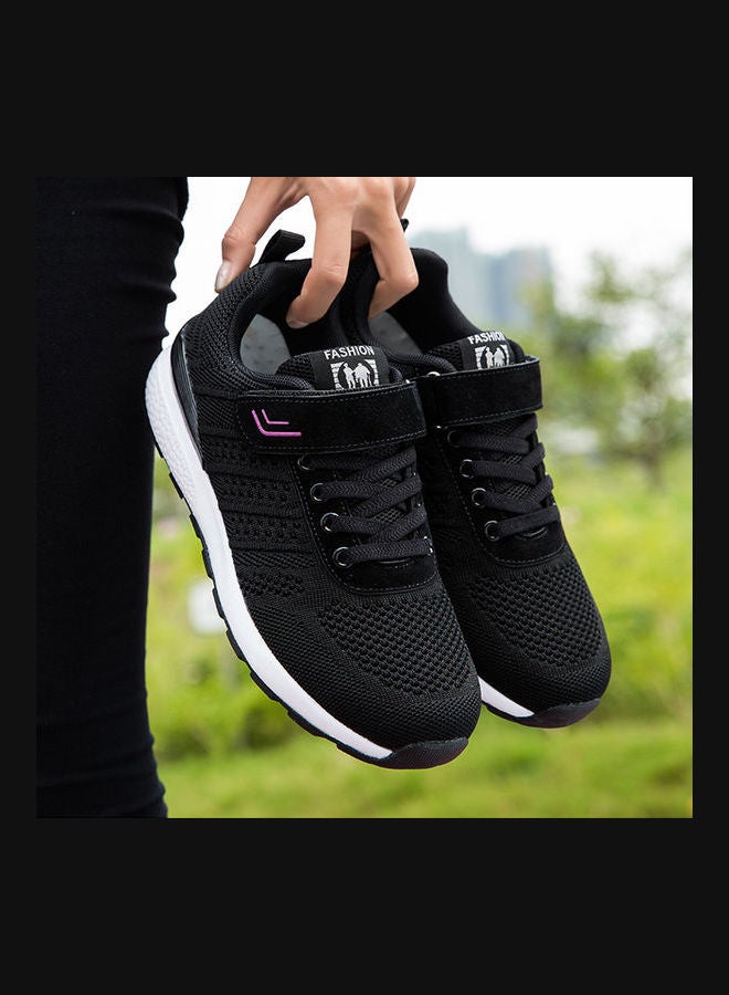 Beauenty Anti Skid Hook And Loop Sneakers Black  - Image 2