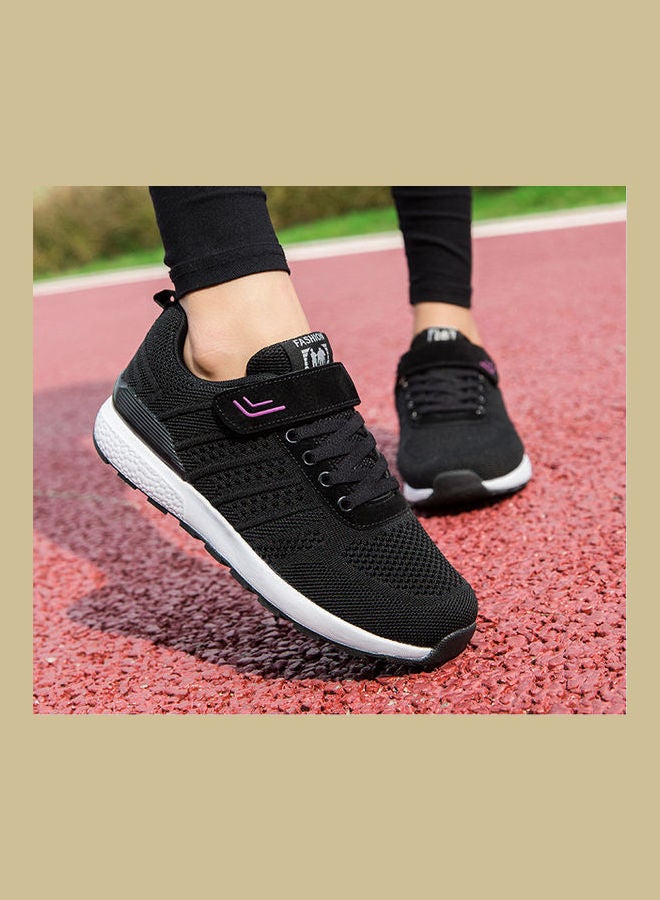 Beauenty Anti Skid Hook And Loop Sneakers Black  - Image 3
