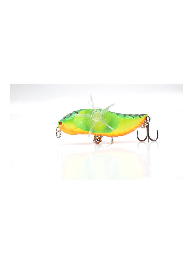 Cicada Lures with Rotational Double Propeller Wings Bionic Fishing Lure Floating Bait Artificial Bait Lifelike Insect Fishing Tackle 3in/0.5oz 04 14*4.5*8cm