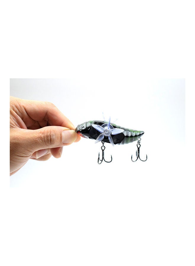 Generic - Cicada Lures with Rotational Double Propeller Wings Bionic Fishing Lure Floating Bait Artificial Bait Lifelike Insect Fishing Tackle 3in/0.5oz 03 14*4.5*8cm - Image 1