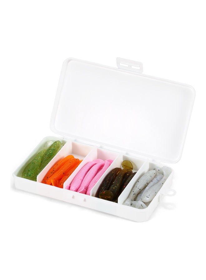 Generic - Artificial Soft Fishing Lure Artificial Silicone Worm Bait Fishing Bait Tackle Tool 03 16*2.5*9cm - Image 1