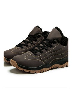 Beauenty Fur Detail Mountains Hiking Boots Brown  - Image 2
