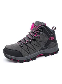 Beauenty Outdoor Mountains Hiking Boots Grey/Pink  - Image 1