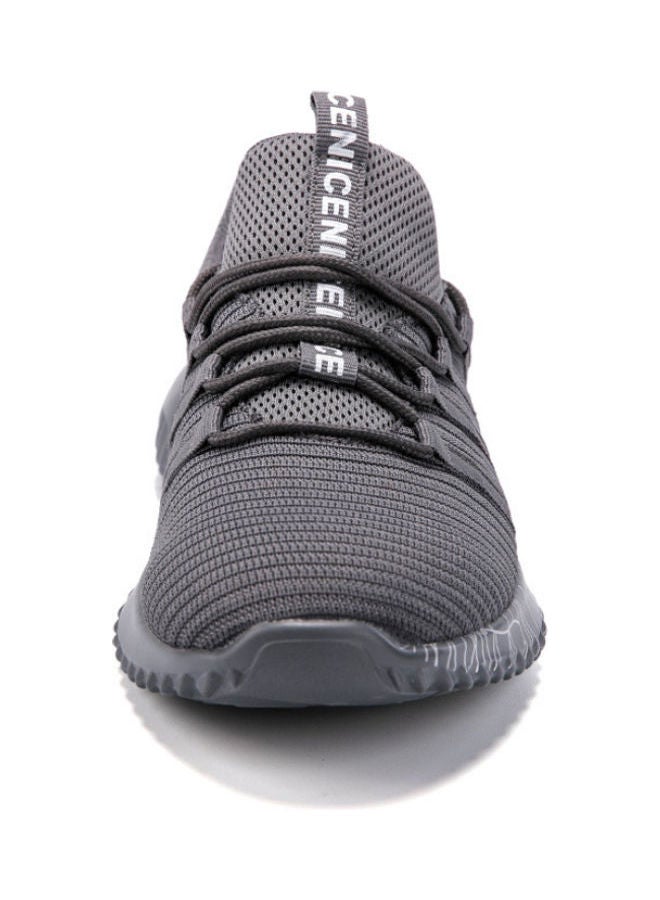 بيوينتي حذاء رياضي برباط وجزء علوي من القماش الشبكي للرجال - Image 4