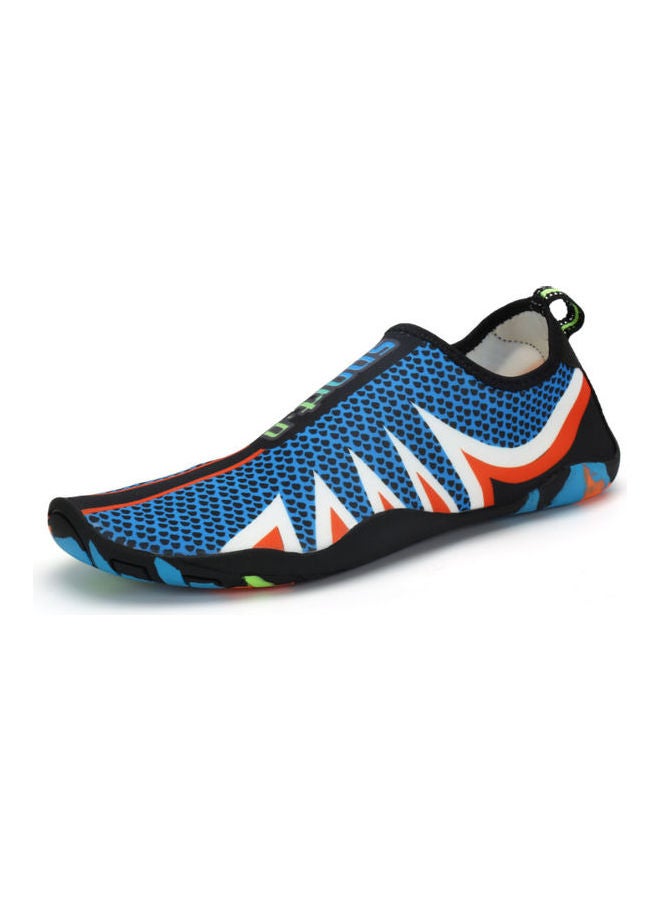 Beauenty Printed Slip-On Swimming Shoes Blue/Orange/White - Image 2