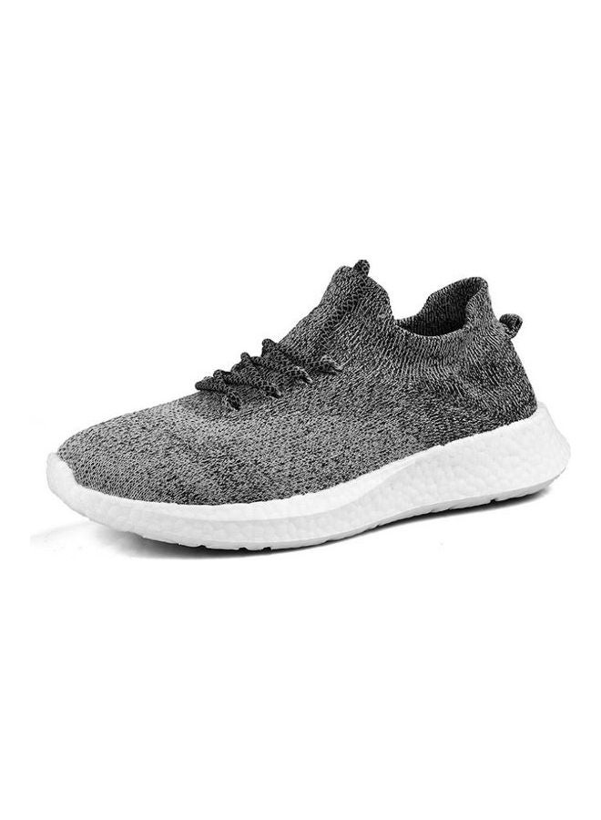 Beauenty Lace-Up Trainers Grey - Image 1