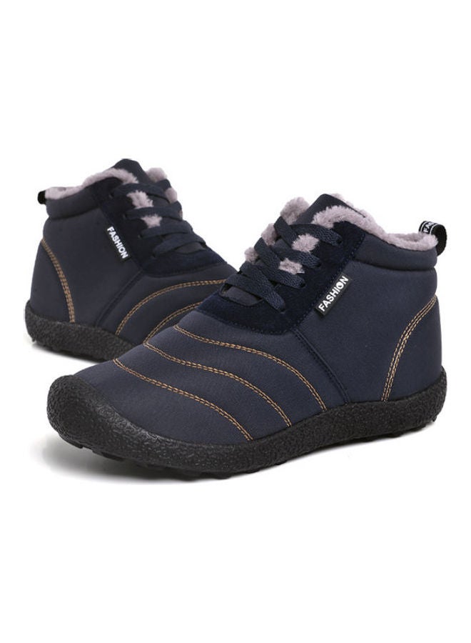 بيوينتي حذاء بوت كاجوال للمشي على الثلج أسود - Image 4