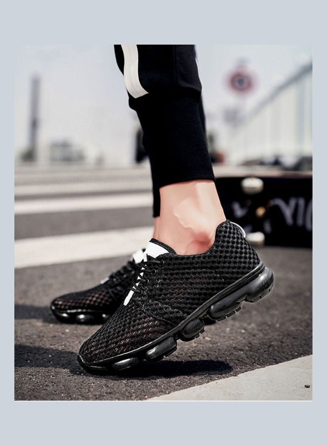 Beauenty Casual Lace-Up Running Trainers Black - Image 3