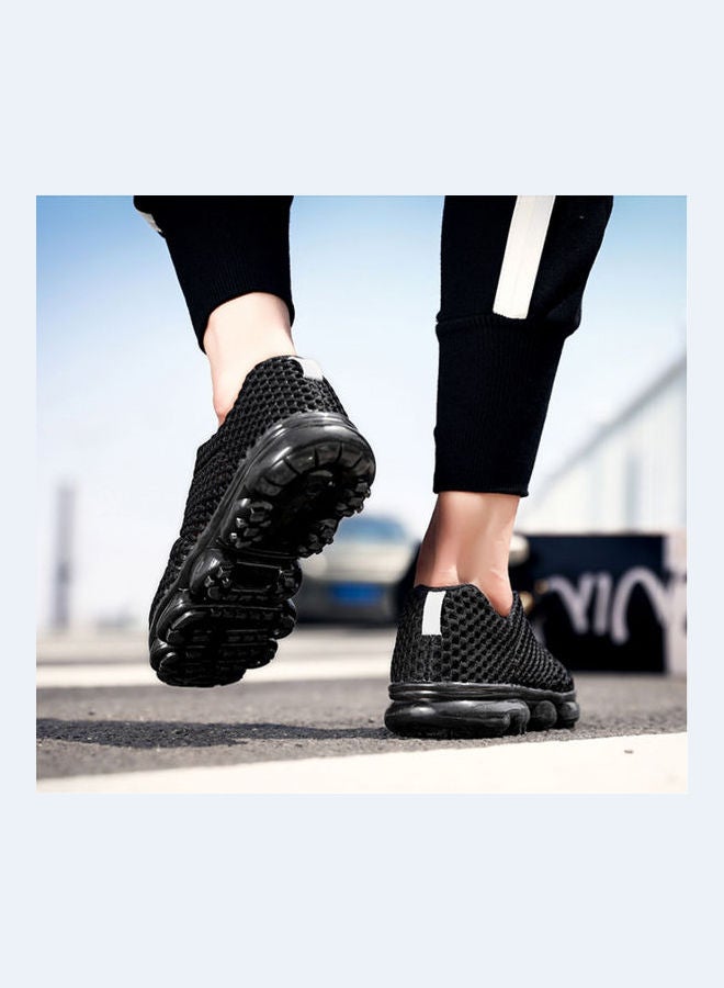 Beauenty Casual Lace-Up Running Trainers Black - Image 5