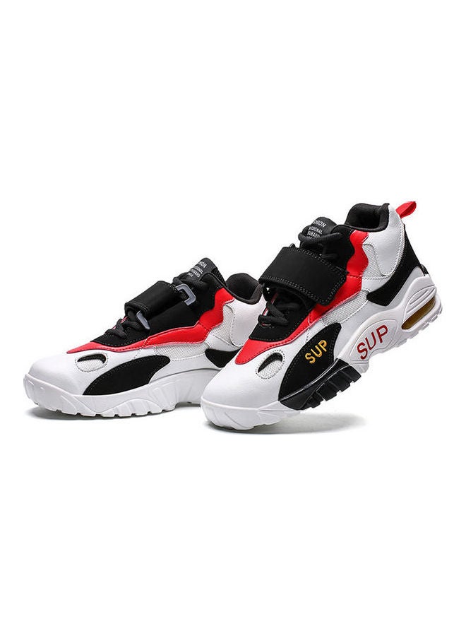 Beauenty Autumn Velcro Closure Casual Training Shoes Red/White/Black  - Image 3