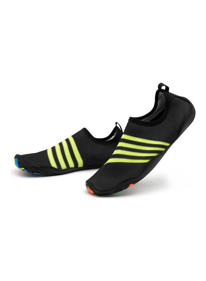 Beauenty Women's Swimming Low Top Sneakers Black/Yellow - Image 2