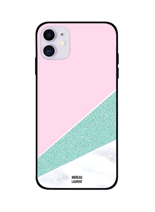 Moreau Laurent Protective Case Cover For iPhone 11 Pink/White/Green