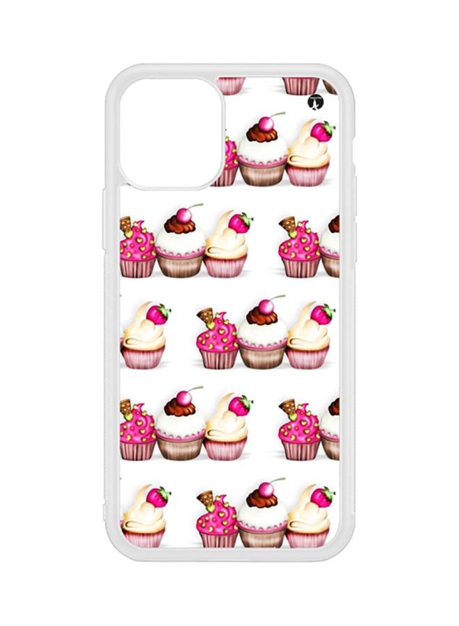 بي بي غطاء حماية واق لهاتف أبل آيفون 11 أبيض/ وردي