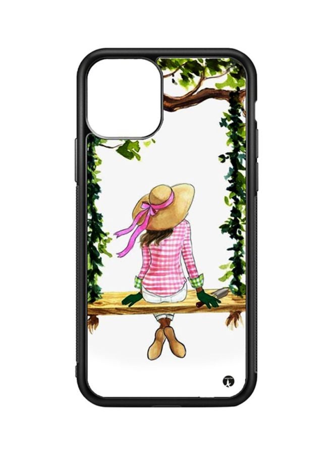 Protective Case Cover For Apple iPhone 11 White/Green/Beige