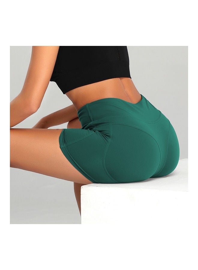 شورت يوغا سريع الجفاف بخصر مرتفع 2XL - Image 2