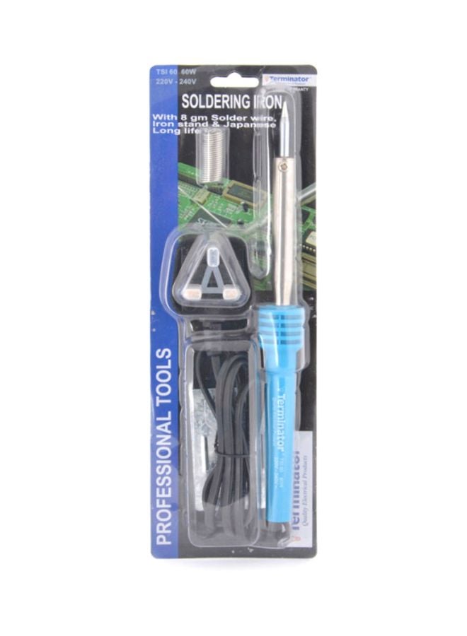 Terminator Corded Soldering Iron Blue/Grey  - Image 3