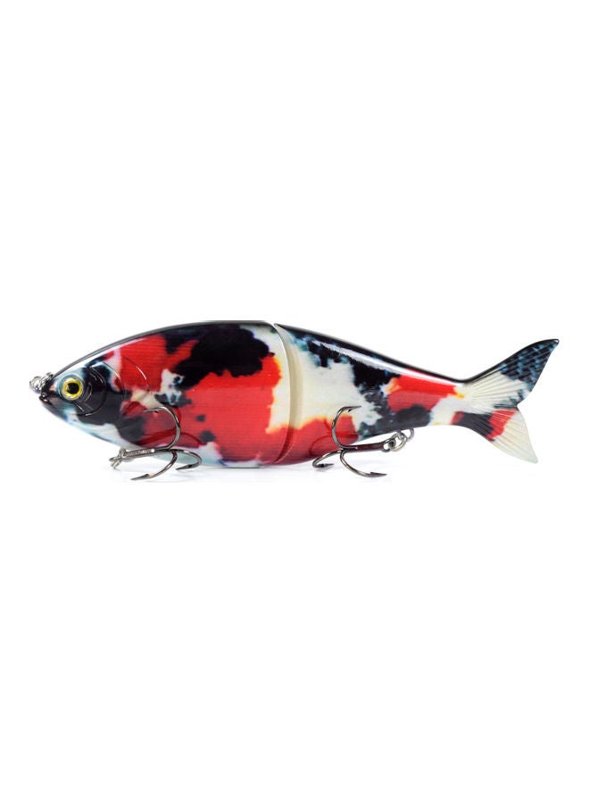 Generic 7 Inch 3oz Jointed Fishing Lure Slow Sinking Plastic Artificial Hard Bait Swimbait Crankbait with Treble Hooks 07 23.2*3.2*8.5cm  - Image 1