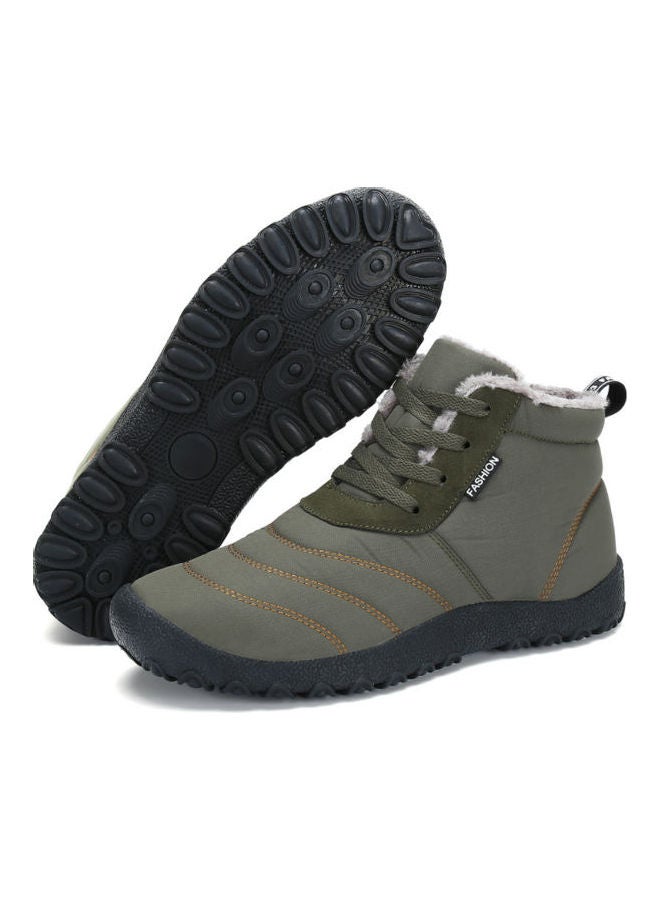 Beauenty Waterproof High Top Warm Boots Grey  - Image 3