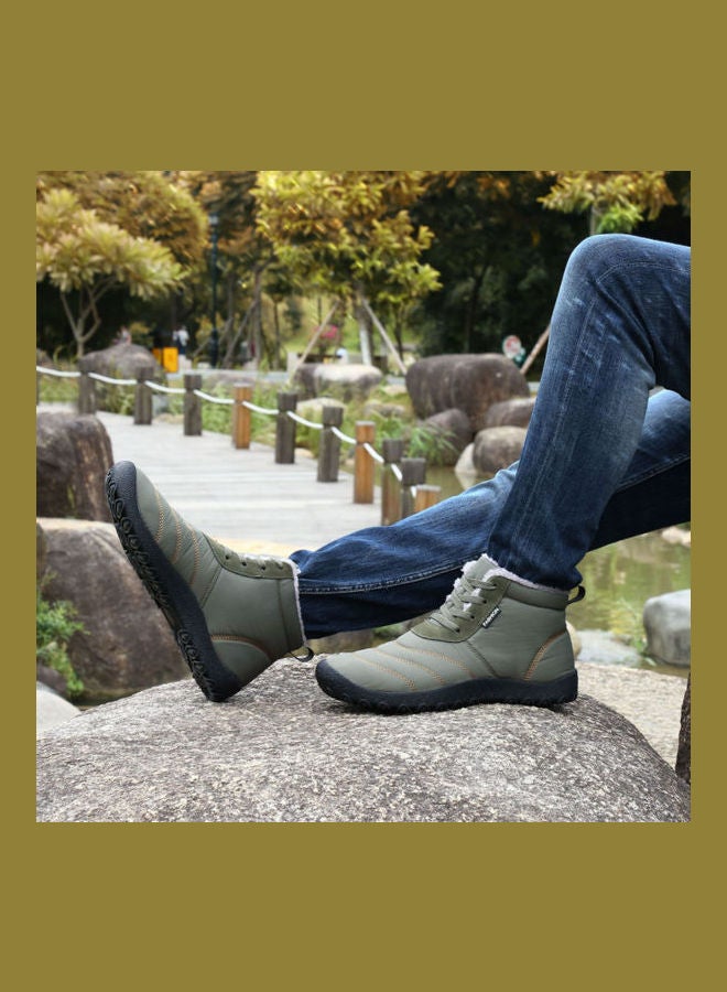 Beauenty Waterproof High Top Warm Boots Grey  - Image 5