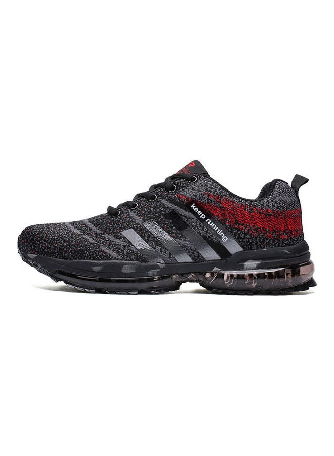 Beauenty Full Length Air Cushion Low Top Sneakers Grey/Red  - Image 2