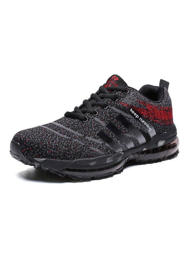 Beauenty Full Length Air Cushion Low Top Sneakers Grey/Red  - Image 1