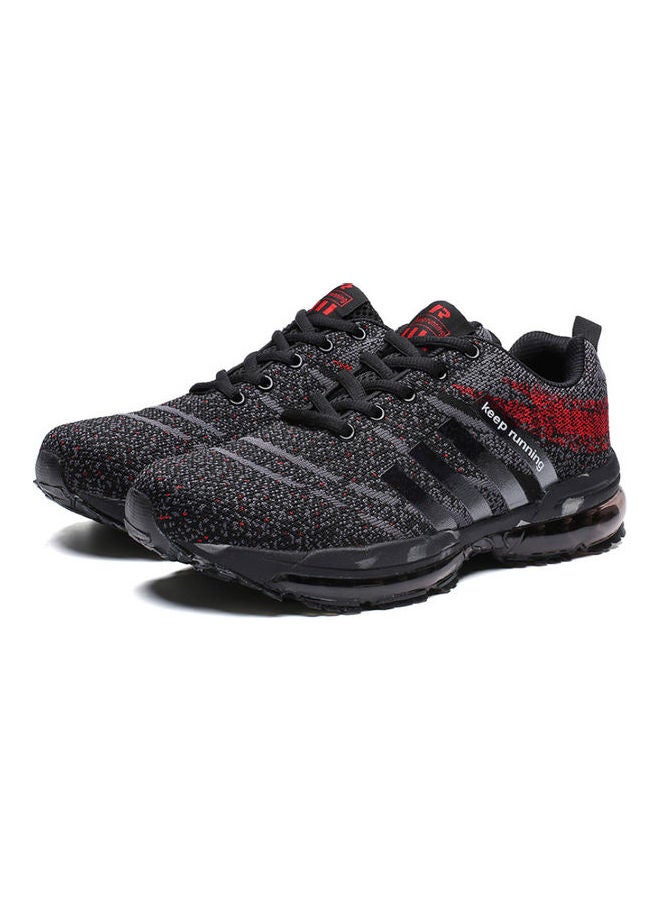 Beauenty Full Length Air Cushion Low Top Sneakers Grey/Red  - Image 3